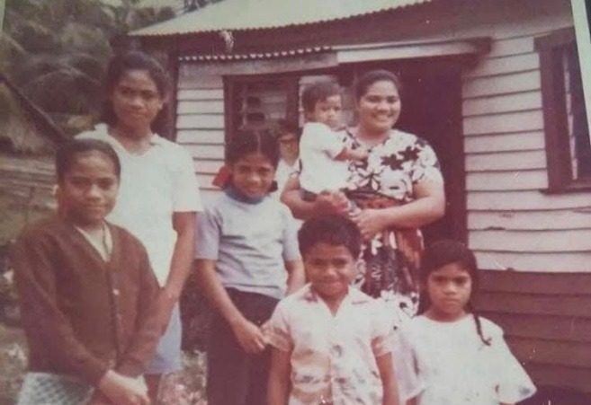 The Tongilava family — the year they migrated to the U.S.